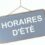 Horaire d&rsquo;été du secrétariat et de l&rsquo;accueil de l&rsquo;Ensemble paroissial