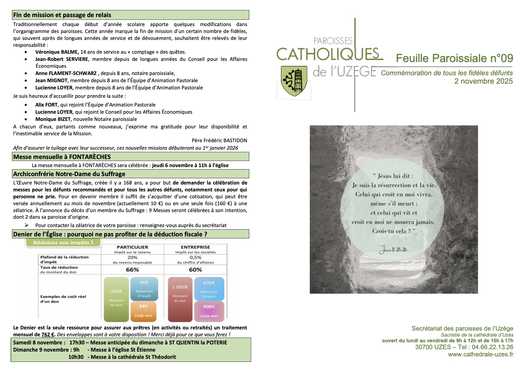 Feuille Paroissiale N 09 Site De L ensemble Paroissial De L Uz ge feuille-paroissiale-n-09-site-de-l-ensemble-paroissial-de-l-uz-ge