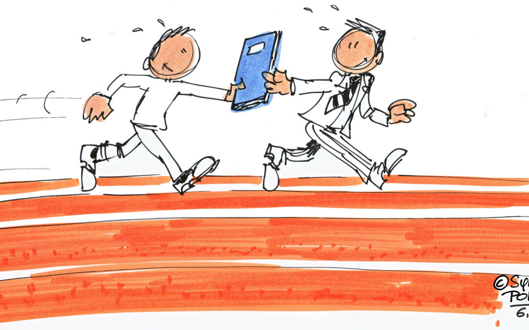 Fin de mission et passage de relais