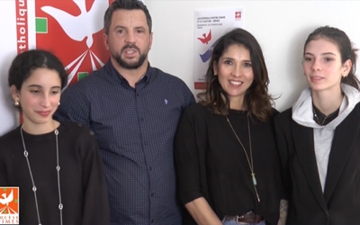 Témoignages de Ana, Arnaud, Nadia et Mia, catéchumènes de notre Ensemble paroissial